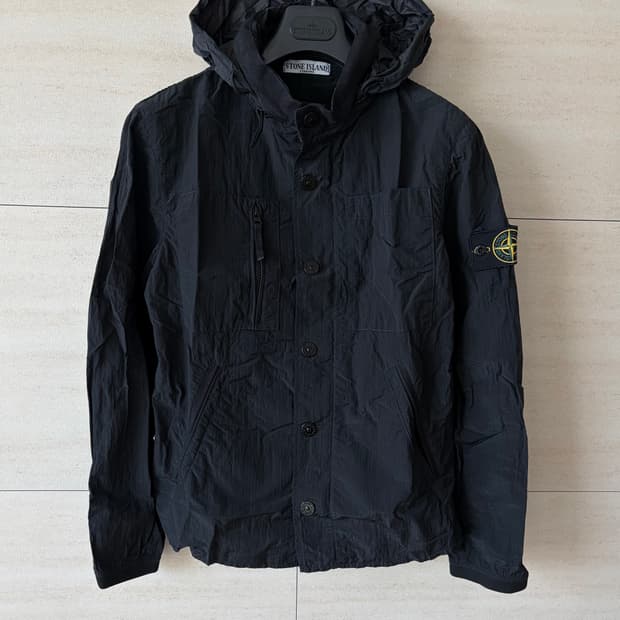 스톤아일랜드 나일론 립스탑 자켓