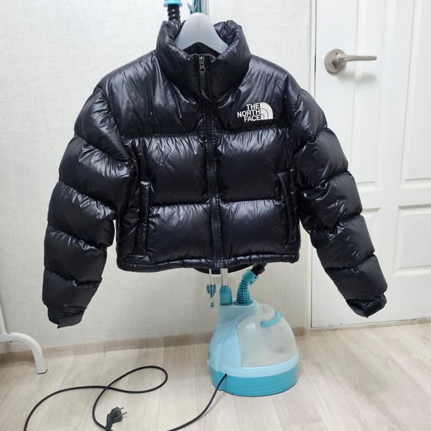 (90)M ☆우주매물☆ 노스페이스 화이트라벨RDS숏눕시[블랙]구스다운패딩