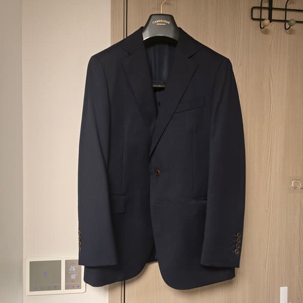 캠브리지멤버스 까노니코 원단 다크네이비 정장