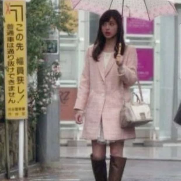 실연 쇼콜라티에 사토미 트위드 코트 빈티지 유일매물