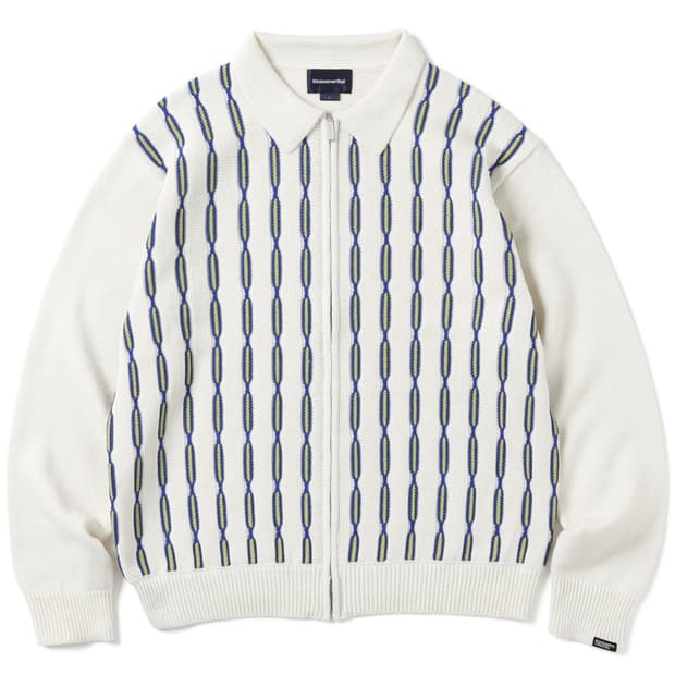 디스이즈네버댓 체인 폴로 집업