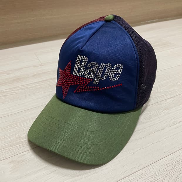 올드 베이프 스와로브스키 메쉬캡