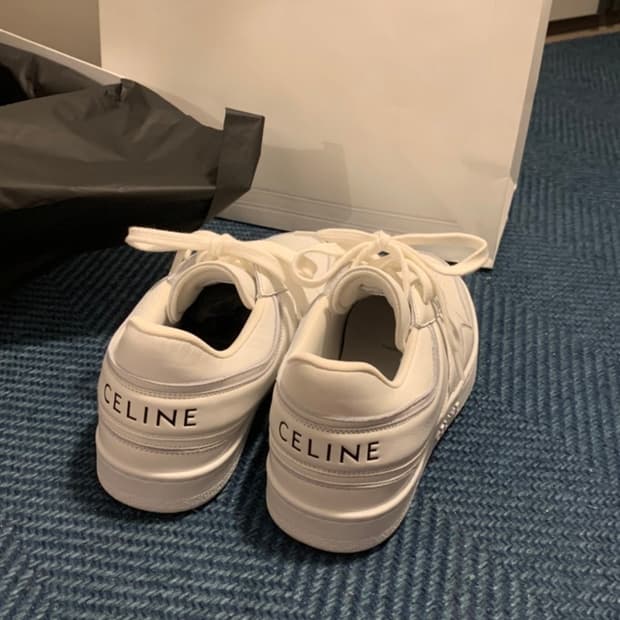 [40]셀린느 CT-04 로우 레이스업 스니커즈