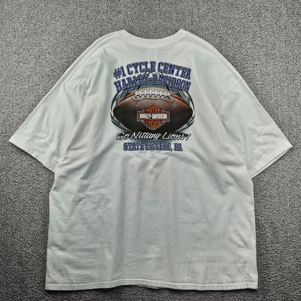 USA 할리데이비슨 반팔 티셔츠 ( 4XL ) / 11933