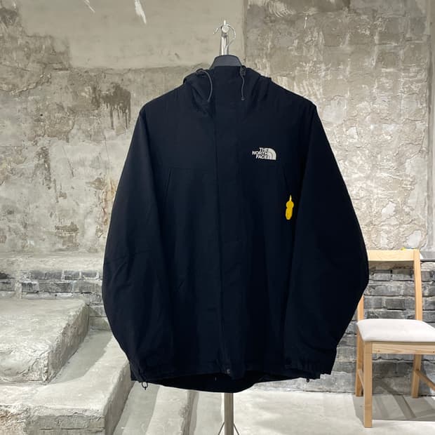 노스페이스 블랙 하이벤트 플리스 라이닝 자켓