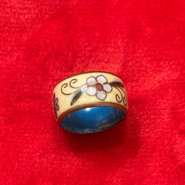 Vintage 七寶 ring 빈티지 칠보 반지