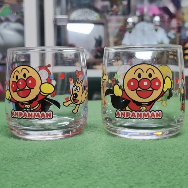 호빵맨 유리컵 세트