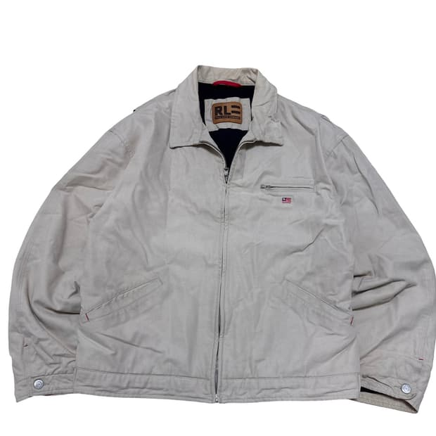 폴로 랄프로렌 성조기 코듀로이 워크자켓