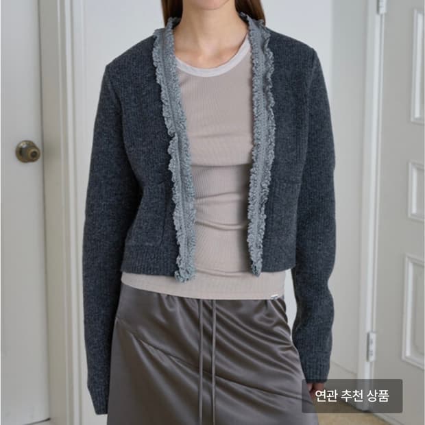 시메트릭퍼센트 Lace 2-way Cardigan 0