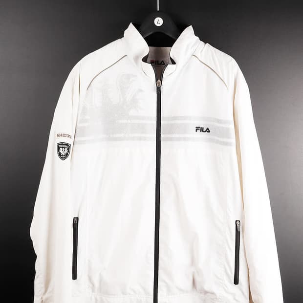 휠라 흰색 매쉬바막