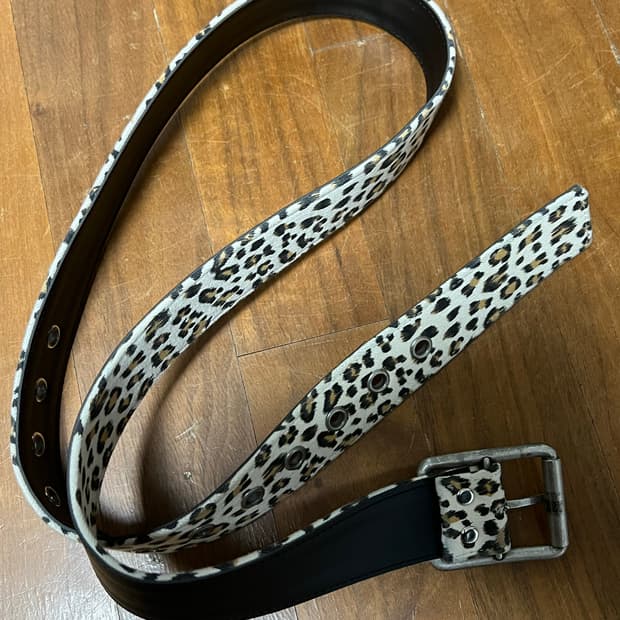 FOR HER 레오파드 벨트 110 cm