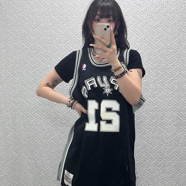 미첼엔네스 NBA 챔피온 샌안토니오 스퍼스 나시 XL C11424