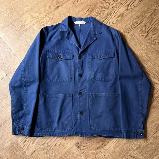 [S]90's 4포켓 트윌 코튼 프렌치 워크 자켓