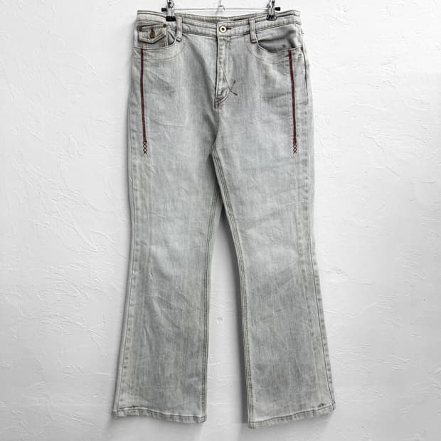 ca cest ca 워시드 부츠컷 팬츠