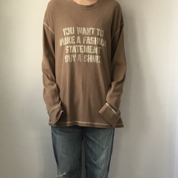 Lettering printing waffle sleeve