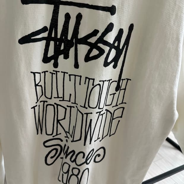 스투시 Buiit touch World Wide 후드티 