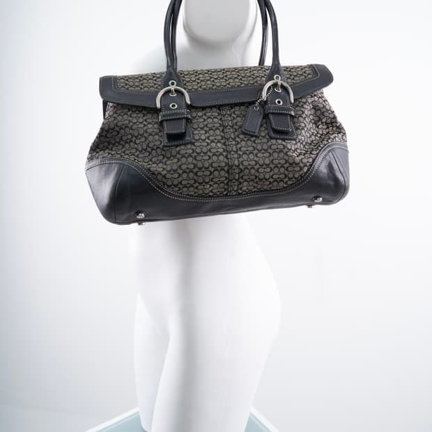 Coach 00’s 자크드 시그니처 숄더백