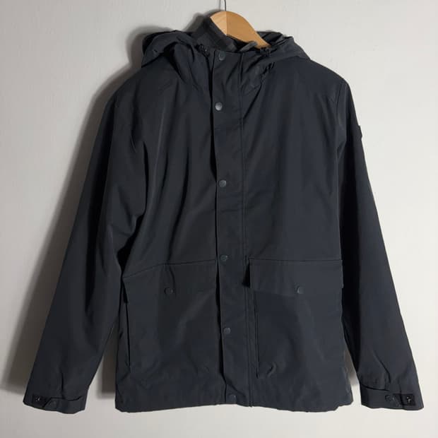 Millet 후드 블랙 (내피 포함) 아웃도어 자켓 (95)