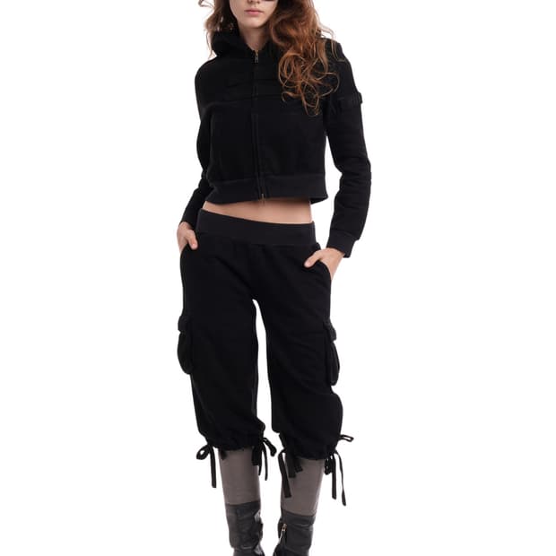 NiiHAi) UTILITY TRACK CAPRIS 블랙- XS