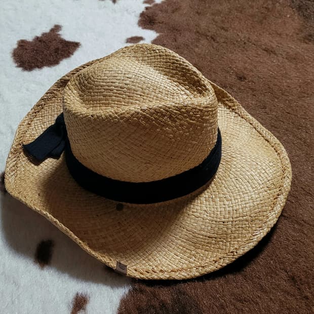 팀버랜드 내추럴 밀짚모자