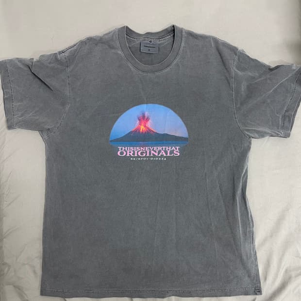 디스이즈네버댓 프린팅 티셔츠