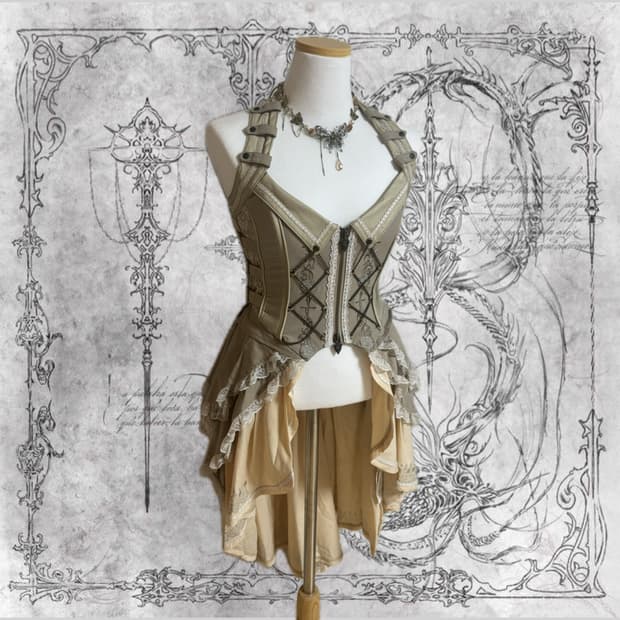 오즈원사이트 ozz onesite 히메펑크 코르셋 원피스