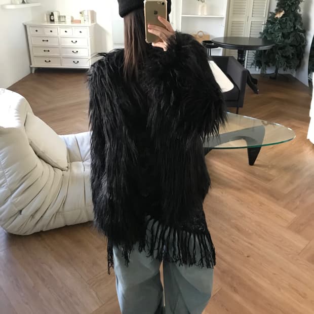 vintage fur jacket