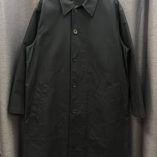 유니클로 U 오버사이즈 발마칸 코트 트렌치