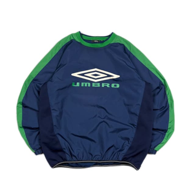 💚엄브로 네이비 웜업 맨투맨💙