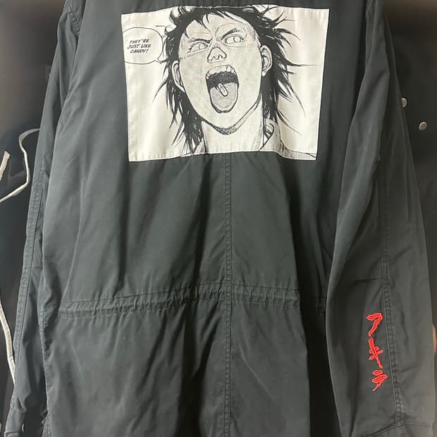 supreme akira fishtail parka