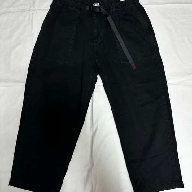 그라미치 루즈핏 치노 블랙