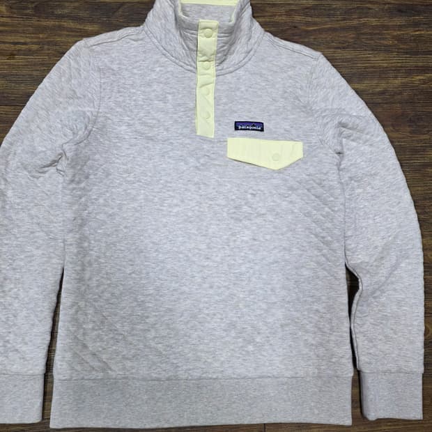 파타고니아 오가닉 퀄트 풀오버