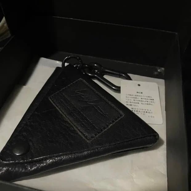 요지야마모토 레더 파우치