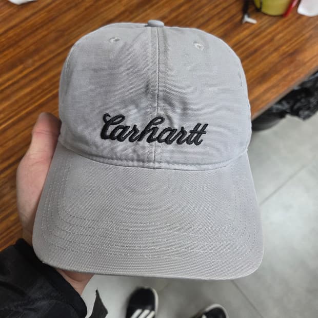 칼하트 레터링 로고 모자 프리 