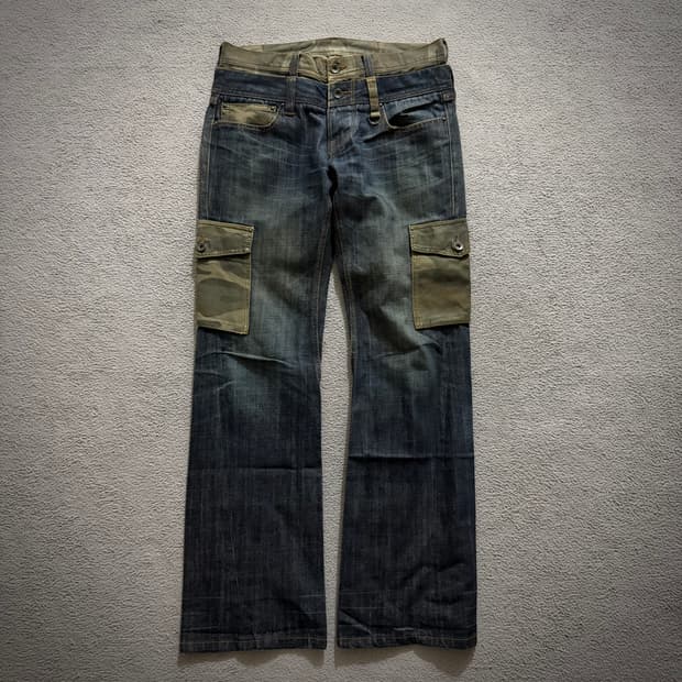 Hideaways camo layered pants