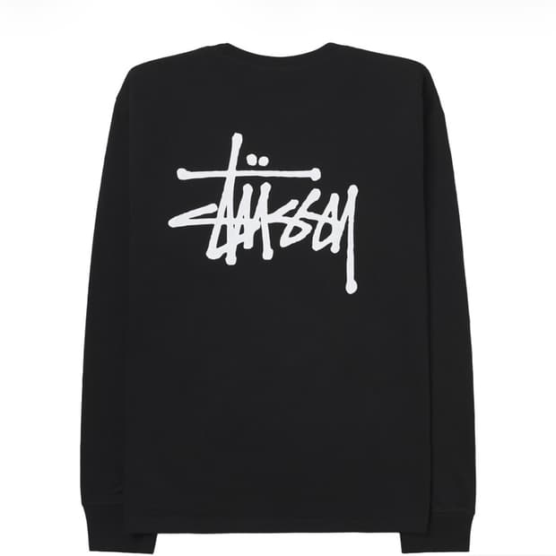 스투시 베이직 롱슬리브(M)