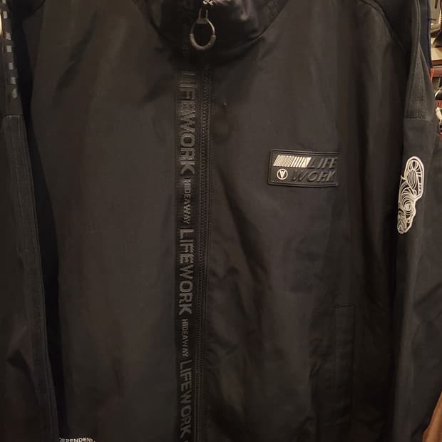 라이프워크 베이직 우븐점퍼