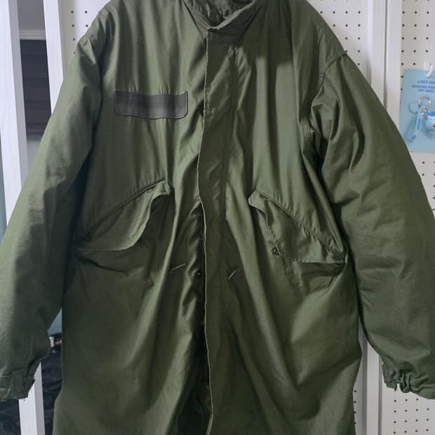 미군 M65  피쉬테일 OG XS사이즈 데드스탁급 팝니다.