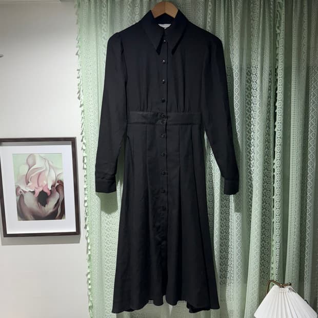 H&M 맥시 카라 드레스 