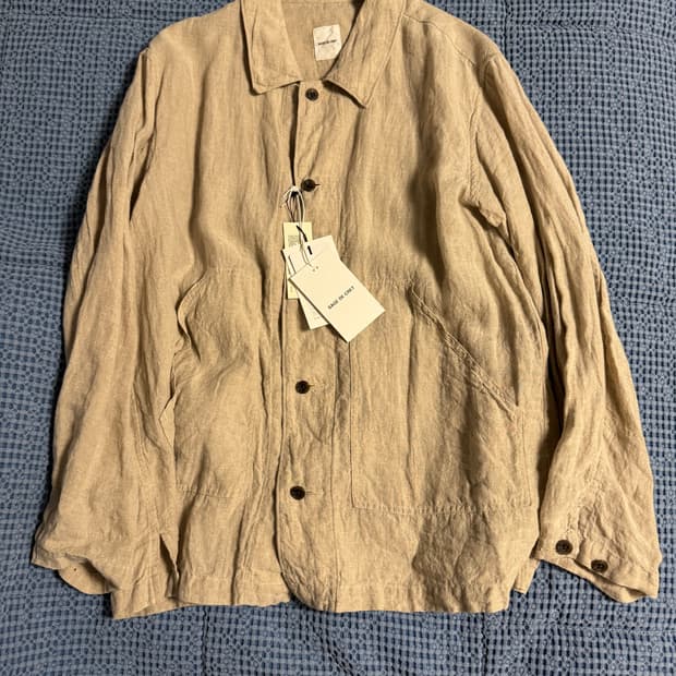 (Sage de cret) 오가닉 린넨 셔츠자켓