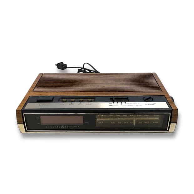 General Electric 라디오 탁상 시계 43267