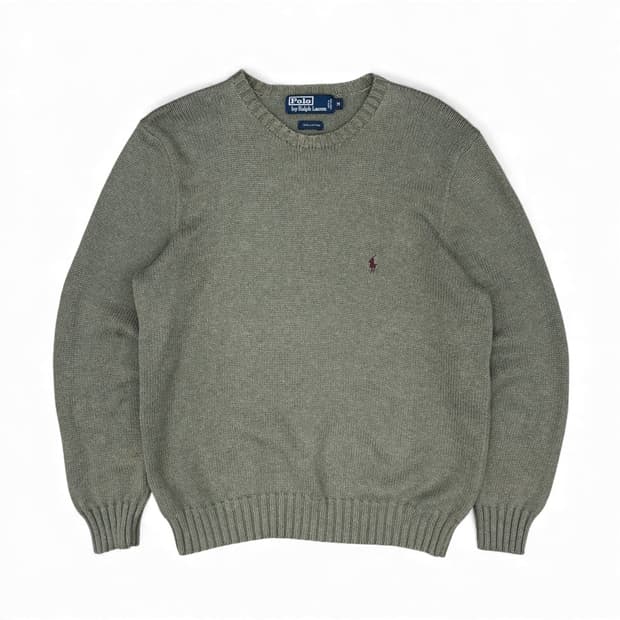 90's 폴로 코튼 스웨터