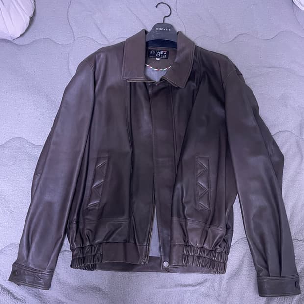 이태리 램스킨 레더자켓