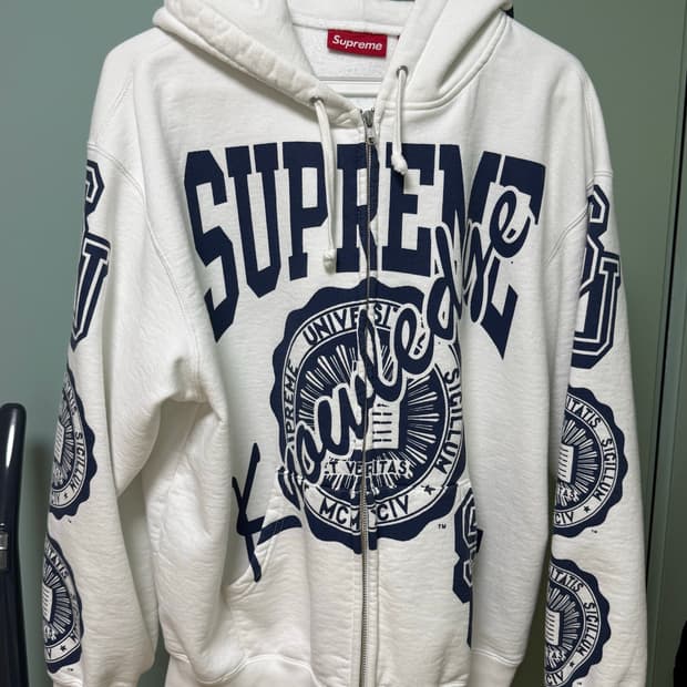 Supreme Knowledge Reigns Zip Up 후드집업