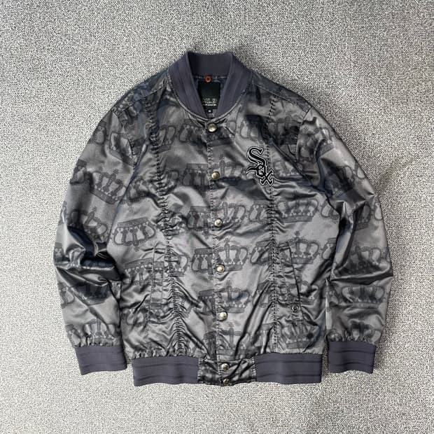 MLB 시카고 화이트삭스 크라운 야구 점퍼