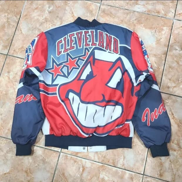 Chalk Line 클리블랜드 인디언스 봄버자켓