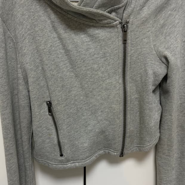 디젤 빈티지 크롭 후드집업