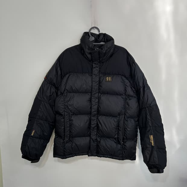 코오롱 남성 헤스티아 구스다운 패딩 100