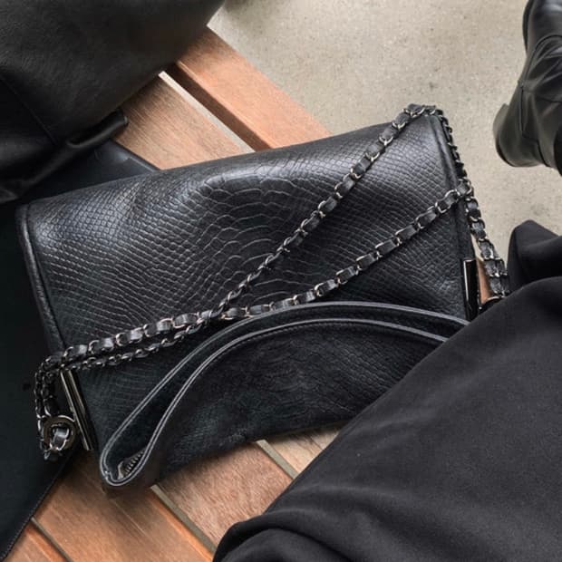 (반택포) 보헤미안 서울 레더 숄더백