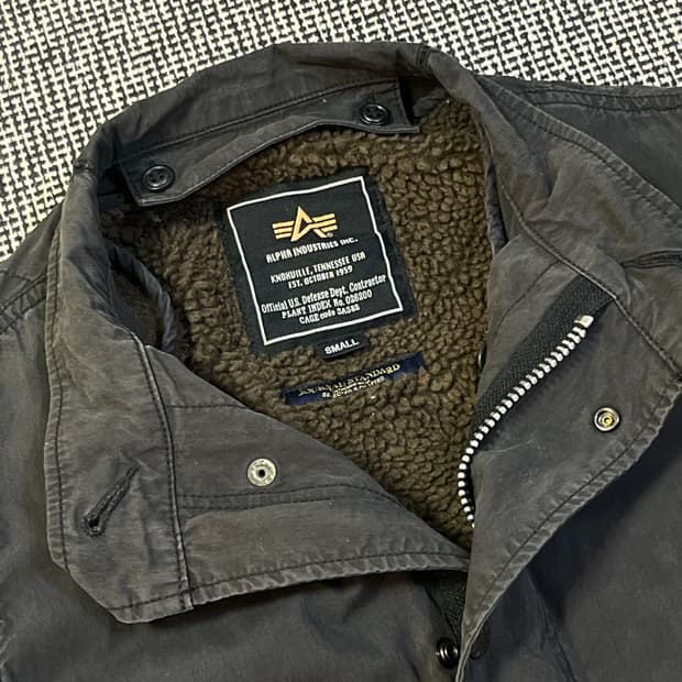 알파인더스트리 X 저널스탠다드 피쉬테일 파카 야 상(내피 포